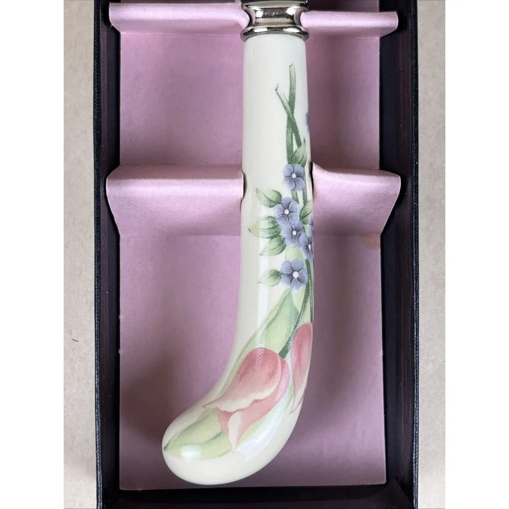 Rare NIB VTG Garden Party PFALTZGRAFF Stainless Cake Pie Server SheffieldEngland